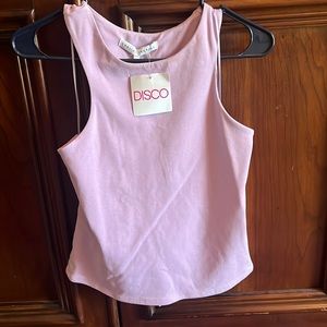 Beautiful lavender tank from Disco Boutique. NWT size medium.